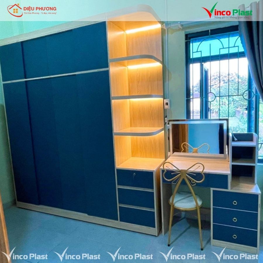 Bàn Trang Điểm Nhựa Vincoplast - B04