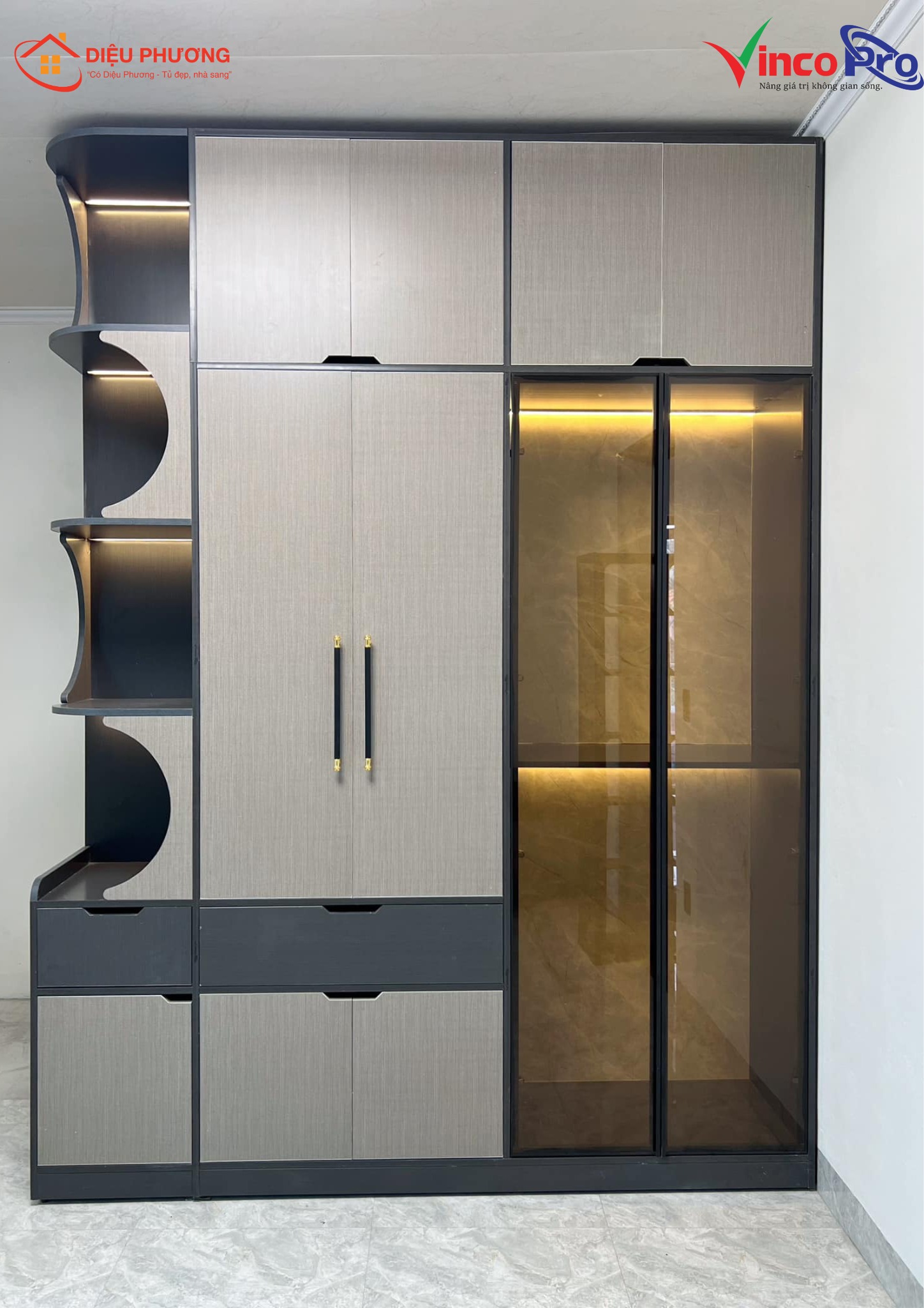 Tủ Quần Áo Vincopro-PR102