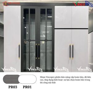 Tủ Quần Áo Nhựa Vincopro - PR03-PR01